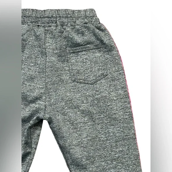Off-White TM Will 5,400 Womens Gray Pink Cropped Joggers Workout Pants Sz S/M